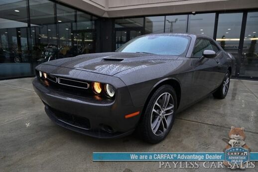 2019 Dodge Challenger SXT / AWD / Automatic / 3.6L V6 / Power Driver's Seat / Power Windows, Mirrors, & Locks / Apple CarPlay & Android Auto / AUX & USB Input / Back Up Camera / Cruise Control / Keyless Entry & Start / Alloy Wheels Anchorage AK