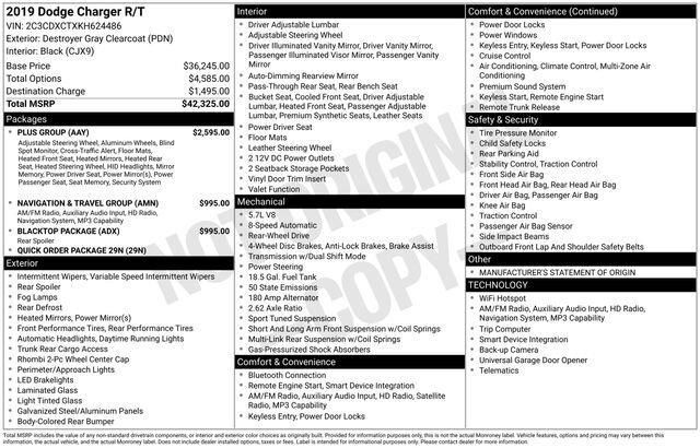 2019 Dodge Charger R/T