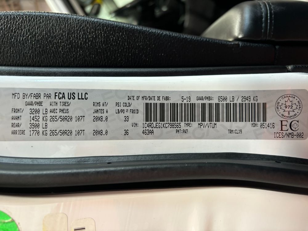 2019 Dodge Durango Citadel AWD Franklin OH