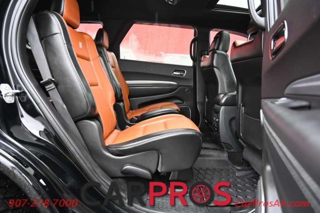 2019 Dodge Durango R/T - AWD - 5.7L Hemi V8 - Technology Pkg - Auto Start - Heated & Cooled Leather Seats - Heated Steering Wheel - Sunroof - Navigation - Harmon Kardon Speakers - Adaptive Cruise - Back Up Camera - Blind Spot Alert - 3rd Row - Seats 6 - Tow Pkg Anchorage AK