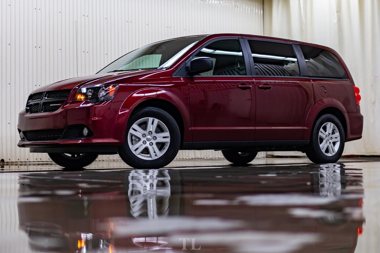 2019 Dodge Grand Caravan Blacktop BCam TV Red Deer AB