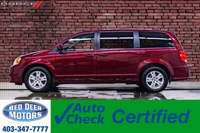 2019 Dodge Grand Caravan Crew Plus Leather DVD BCam Red Deer AB