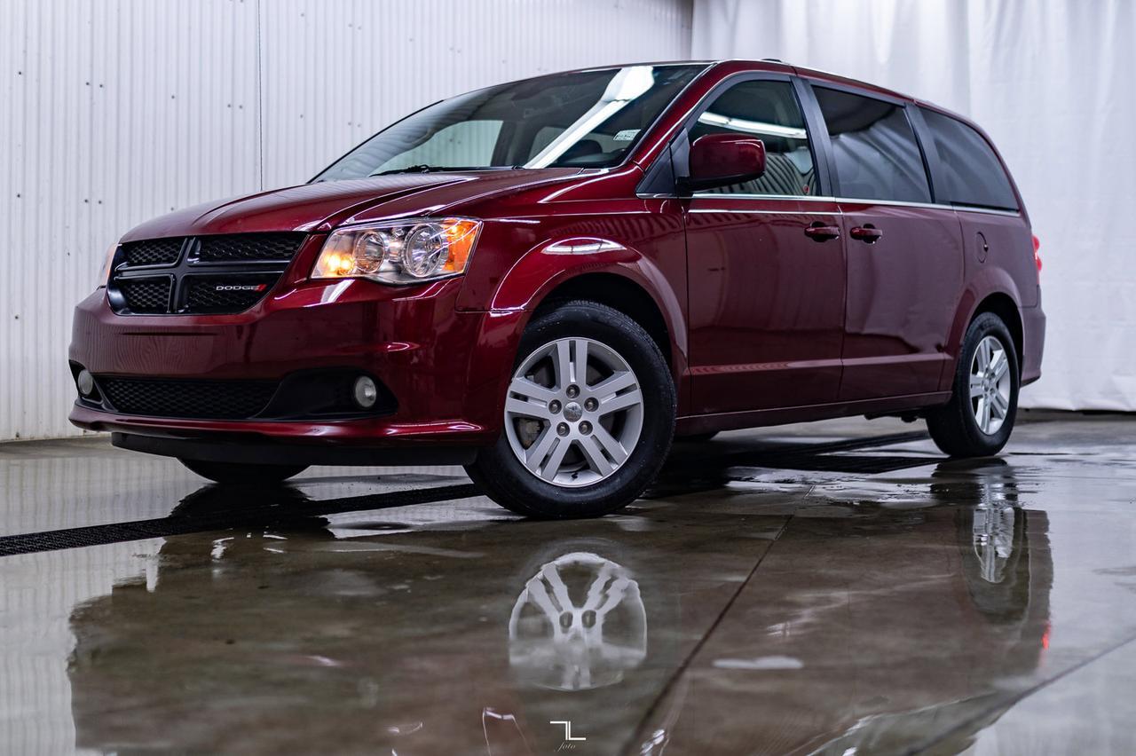 2019 Dodge Grand Caravan Crew Plus Leather DVD BCam Red Deer AB