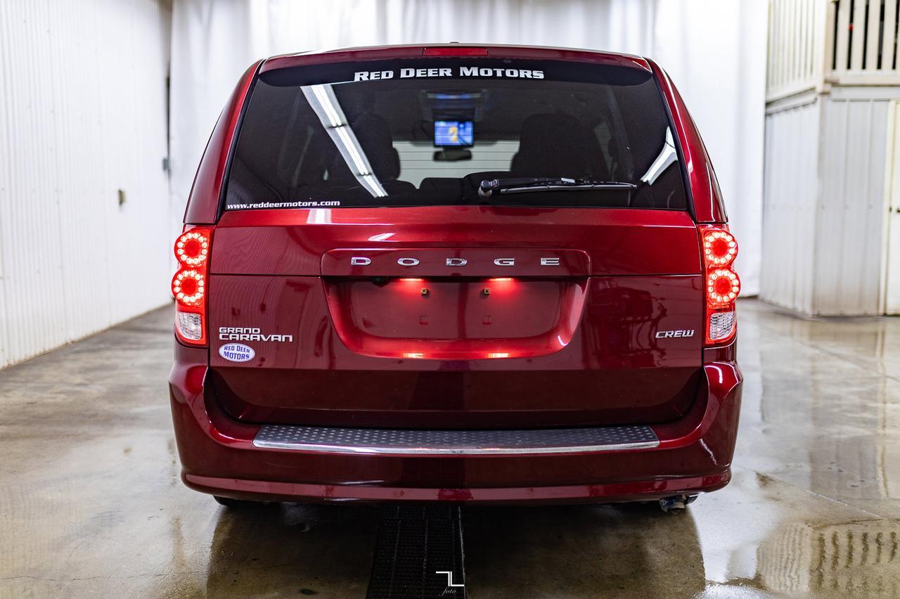 2019 Dodge Grand Caravan Crew Plus Leather DVD BCam Red Deer AB