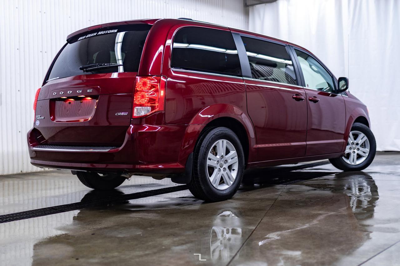 2019 Dodge Grand Caravan Crew Plus Leather DVD BCam Red Deer AB
