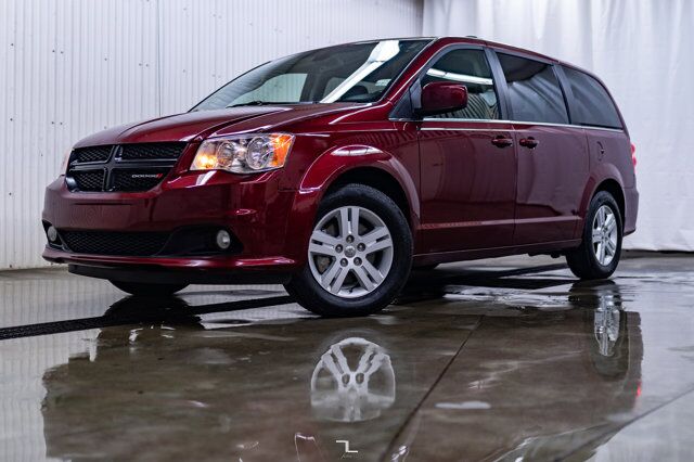 2019 Dodge Grand Caravan Crew Plus Leather DVD BCam Red Deer AB