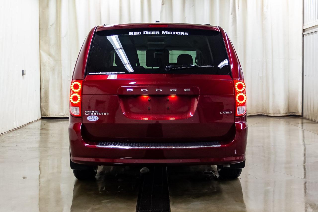 2019 Dodge Grand Caravan Crew Plus Leather Nav BCam Red Deer AB