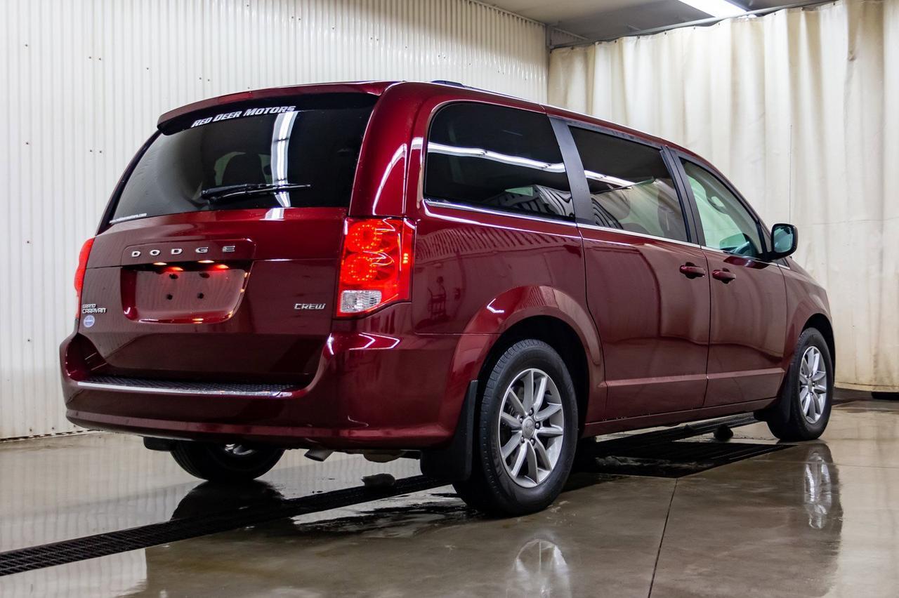 2019 Dodge Grand Caravan Crew Plus Leather Nav BCam Red Deer AB