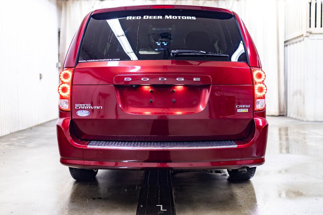 2019 Dodge Grand Caravan Crew Plus Leather Nav DVD BCam Red Deer AB
