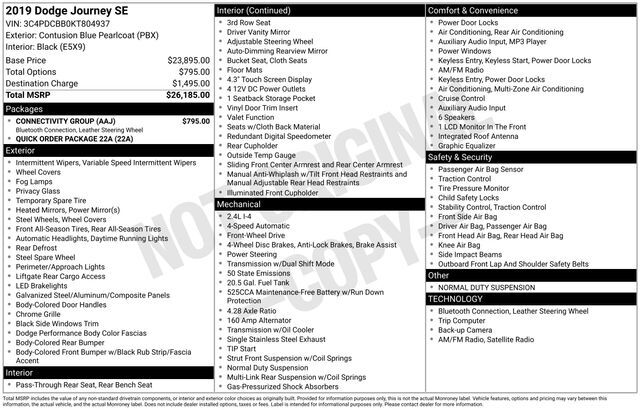 2019 Dodge Journey SE Raleigh NC