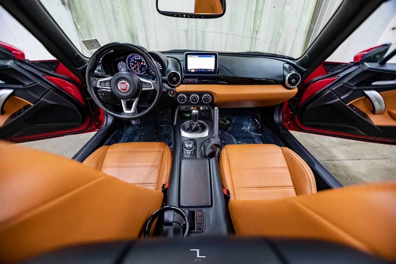 2019 FIAT 124 Spider Lusso Manual Leather Nav BCam Red Deer AB