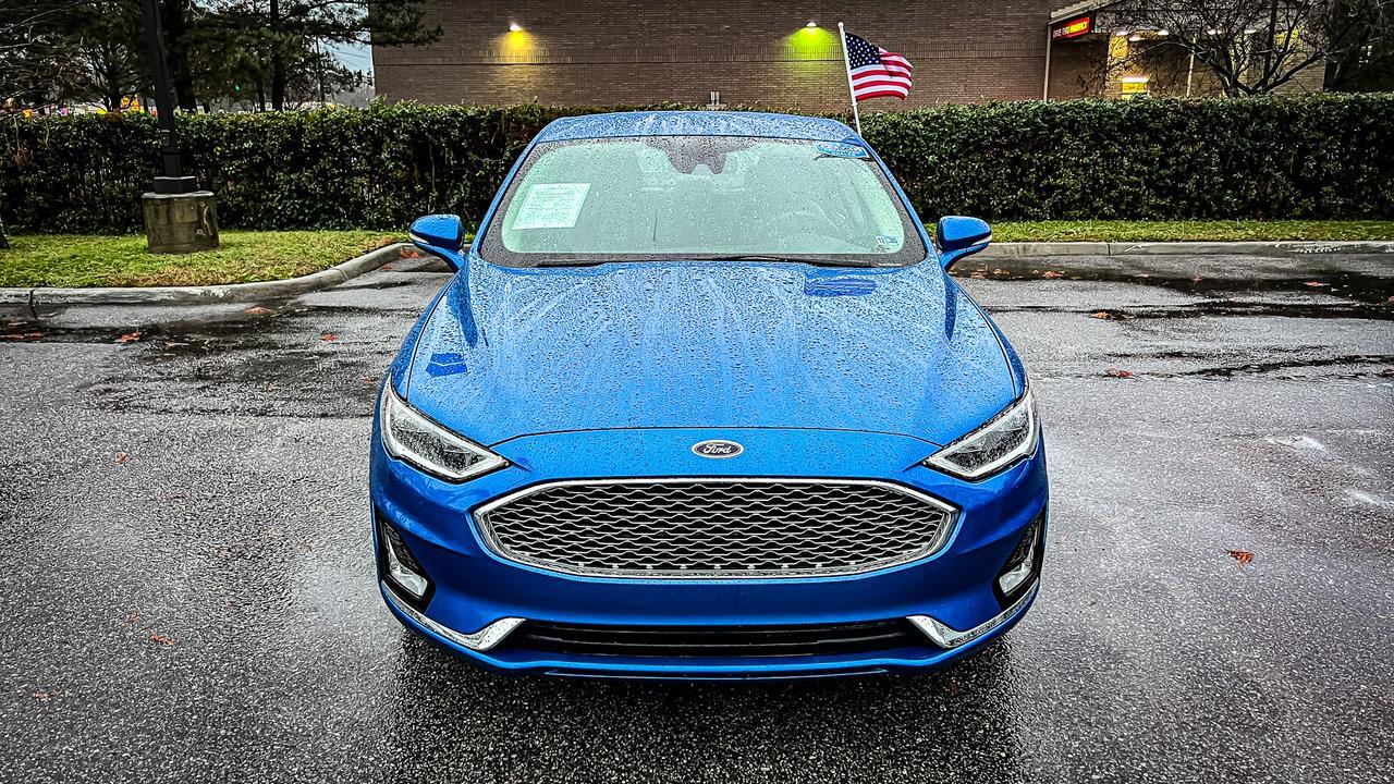 2019 FORD FUSION ENERGI TITANIUM PLUGIN HYBRID, KEYLESS START, LEATHER, NAVIGATION, AND CLEAN