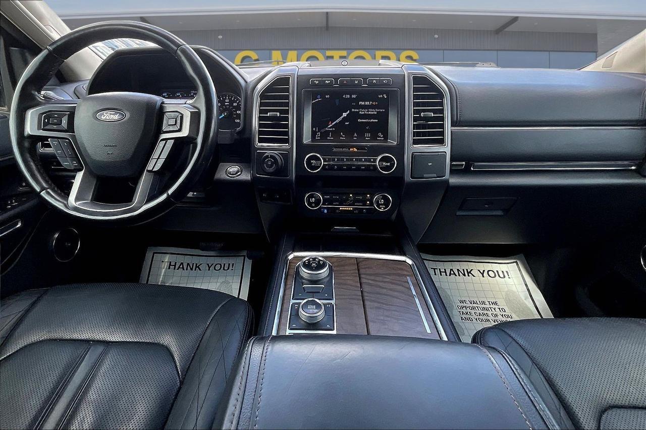2019 FORD EXPEDITION MAX PLATINUM WHITE at G Motors
