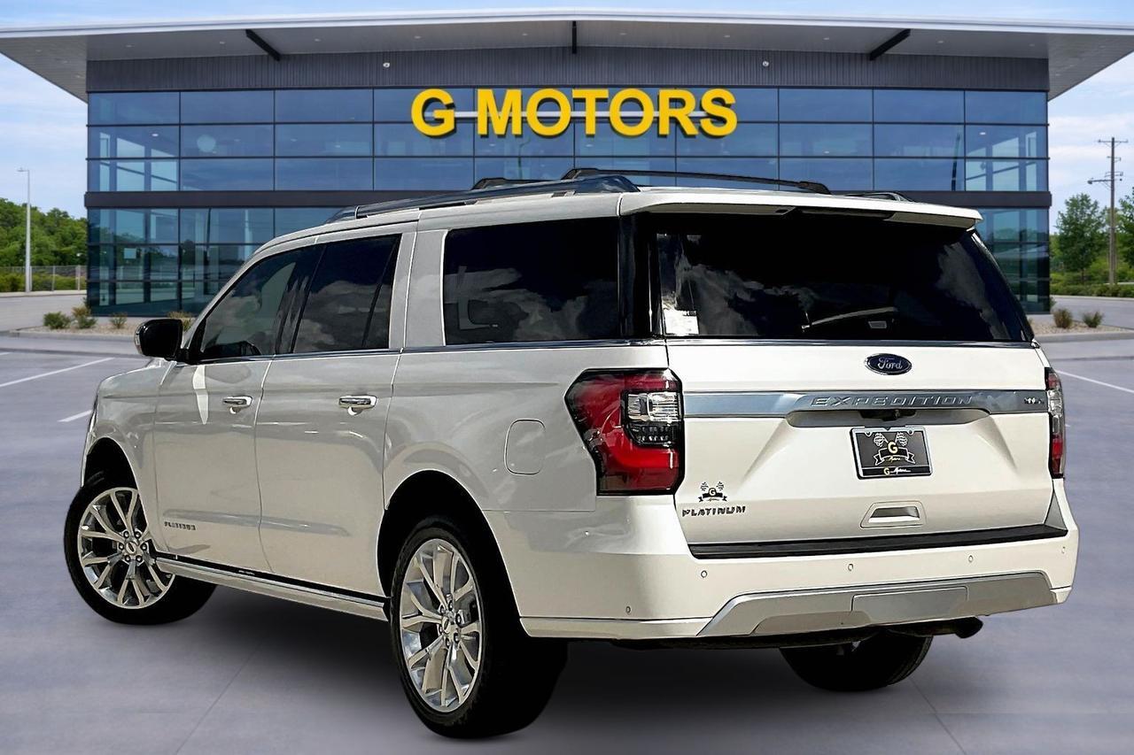 2019 FORD EXPEDITION MAX PLATINUM WHITE at G Motors