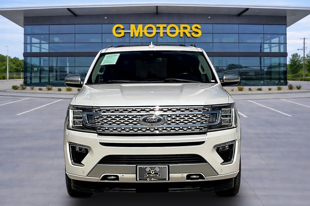 2019 FORD EXPEDITION MAX PLATINUM WHITE at G Motors