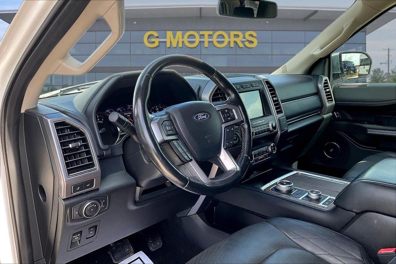 2019 FORD EXPEDITION MAX PLATINUM WHITE at G Motors