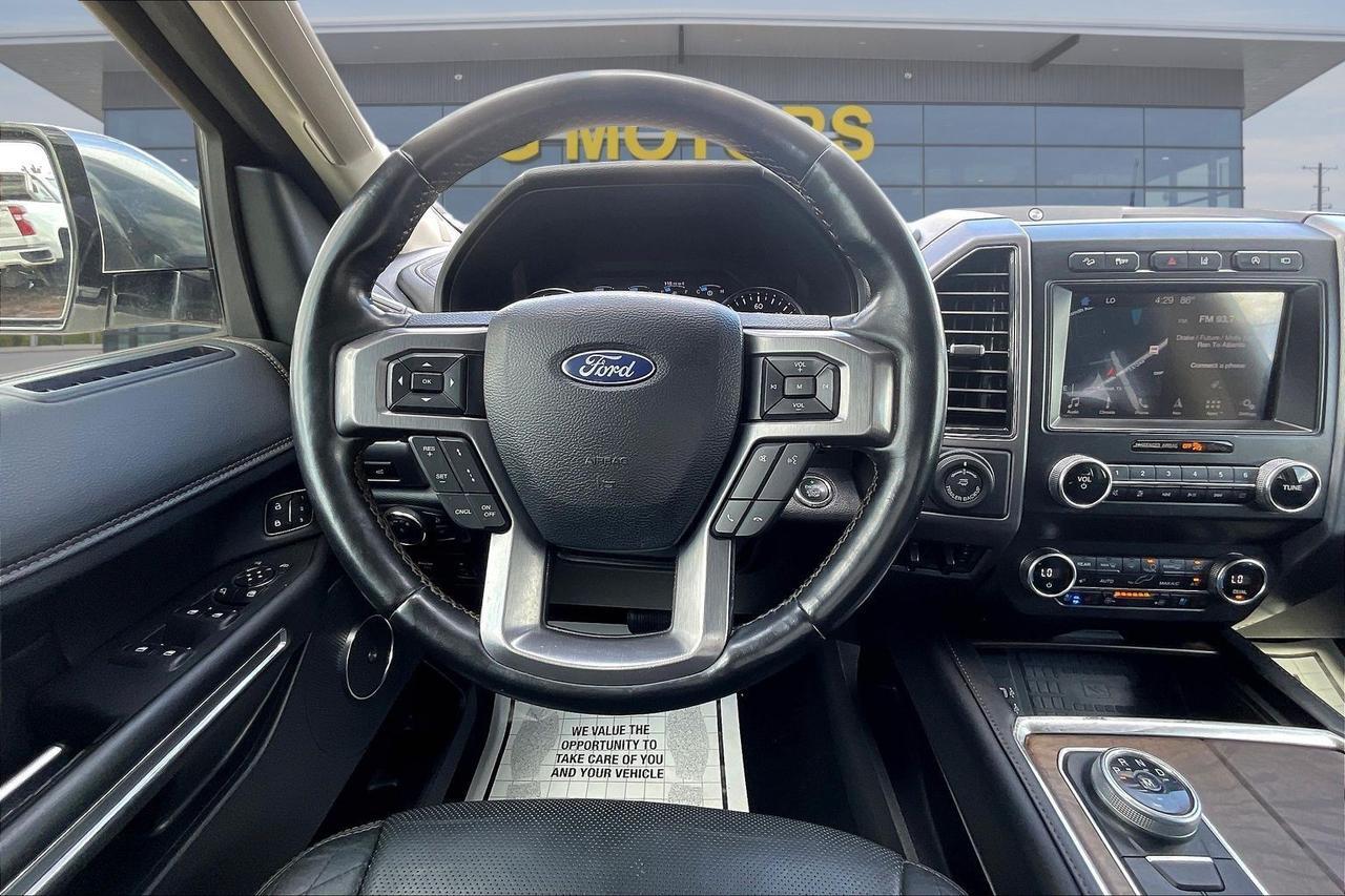 2019 FORD EXPEDITION MAX PLATINUM WHITE at G Motors