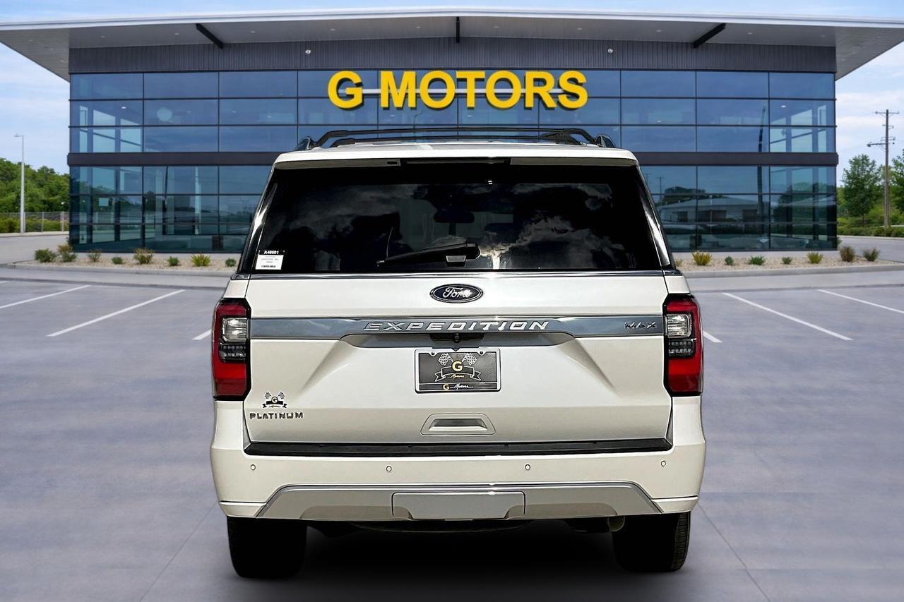 2019 FORD EXPEDITION MAX PLATINUM WHITE at G Motors