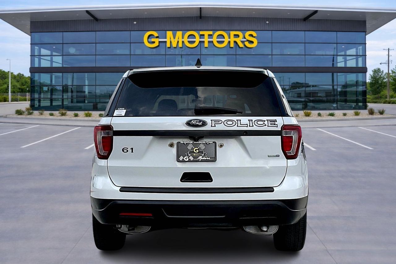 2019 FORD EXPLORER POLICE INTERCEPTOR Houston TX