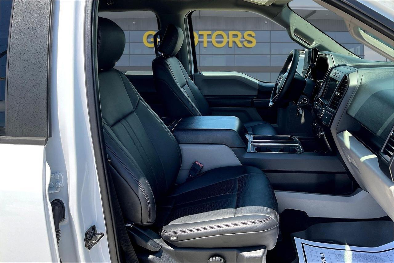 2019 FORD F150 SUPERCREW WHITE at G Motors