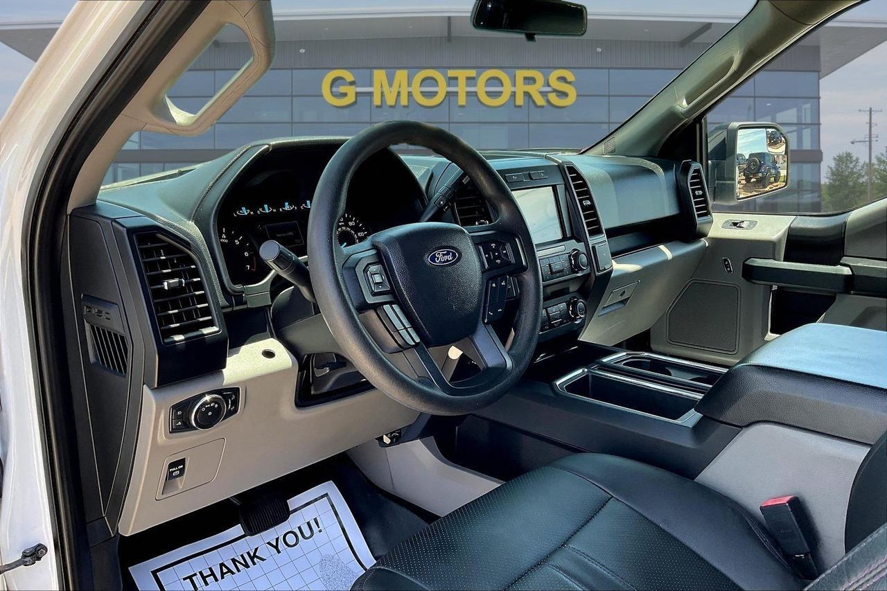 2019 FORD F150 SUPERCREW WHITE at G Motors
