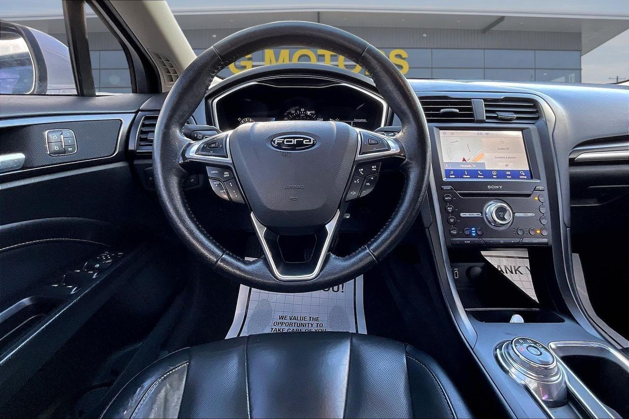 2019 FORD FUSION TITANIUM Houston TX