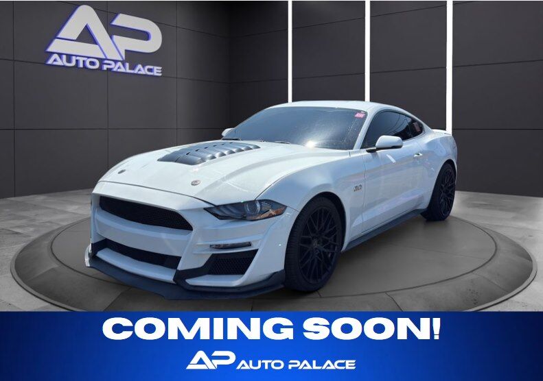 Coupe 2019 FORD MUSTANG WHITE 5.0L 8 Cyl Rear Wheel Drive GT PREMIUM KBB VALUE 35K