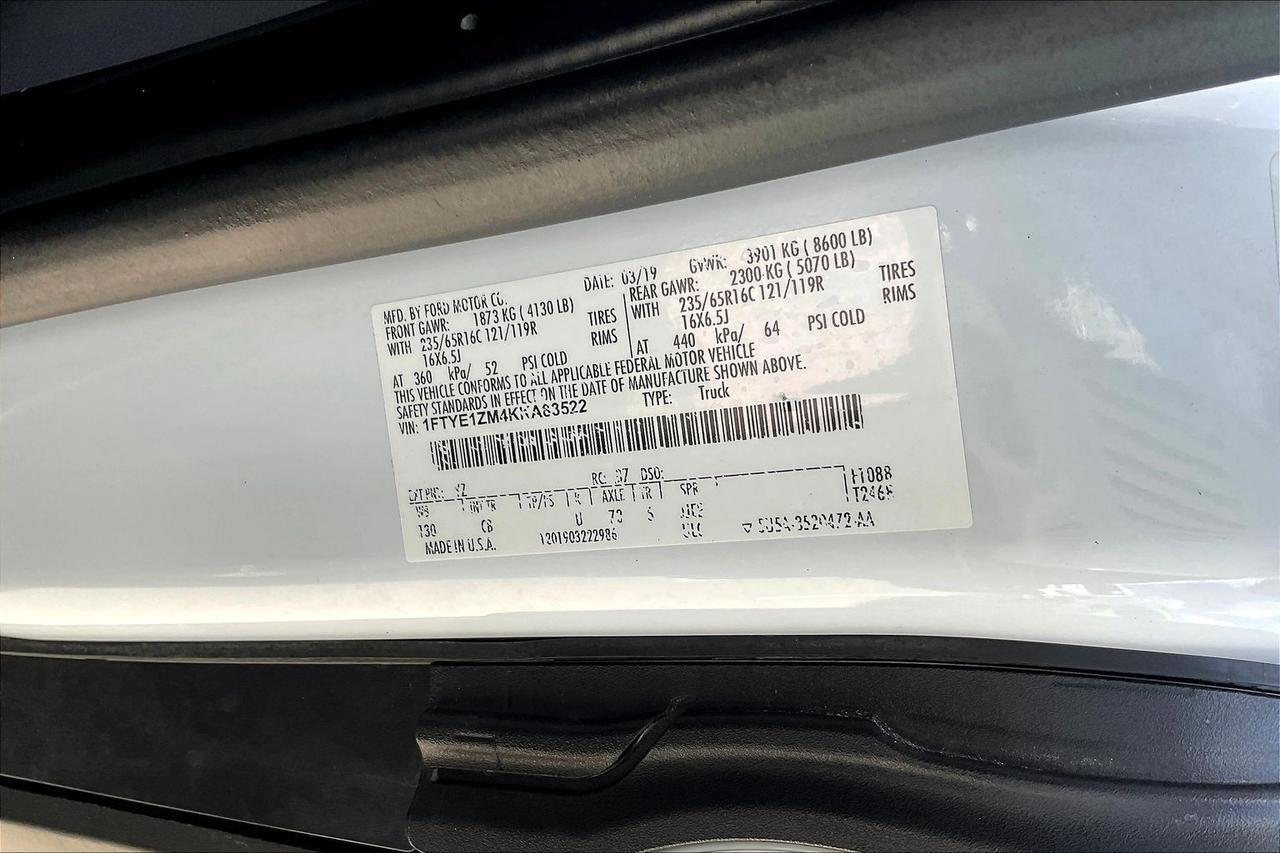 2019 FORD TRANSIT T-150 WHITE at G Motors