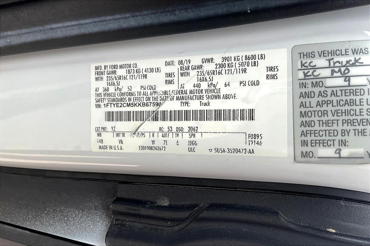 2019 FORD TRANSIT T-150 Houston TX
