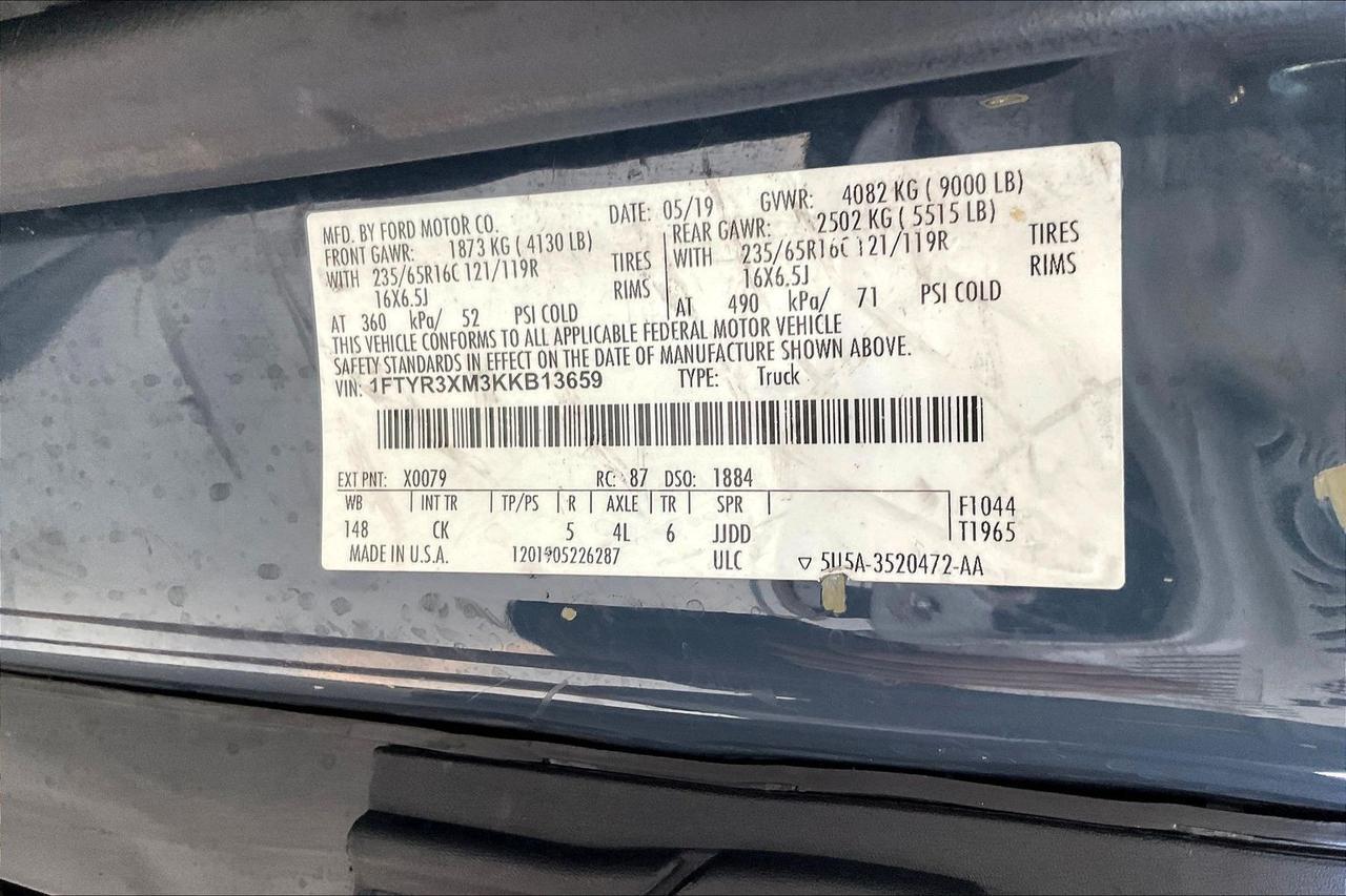 2019 FORD TRANSIT T-250 Houston TX