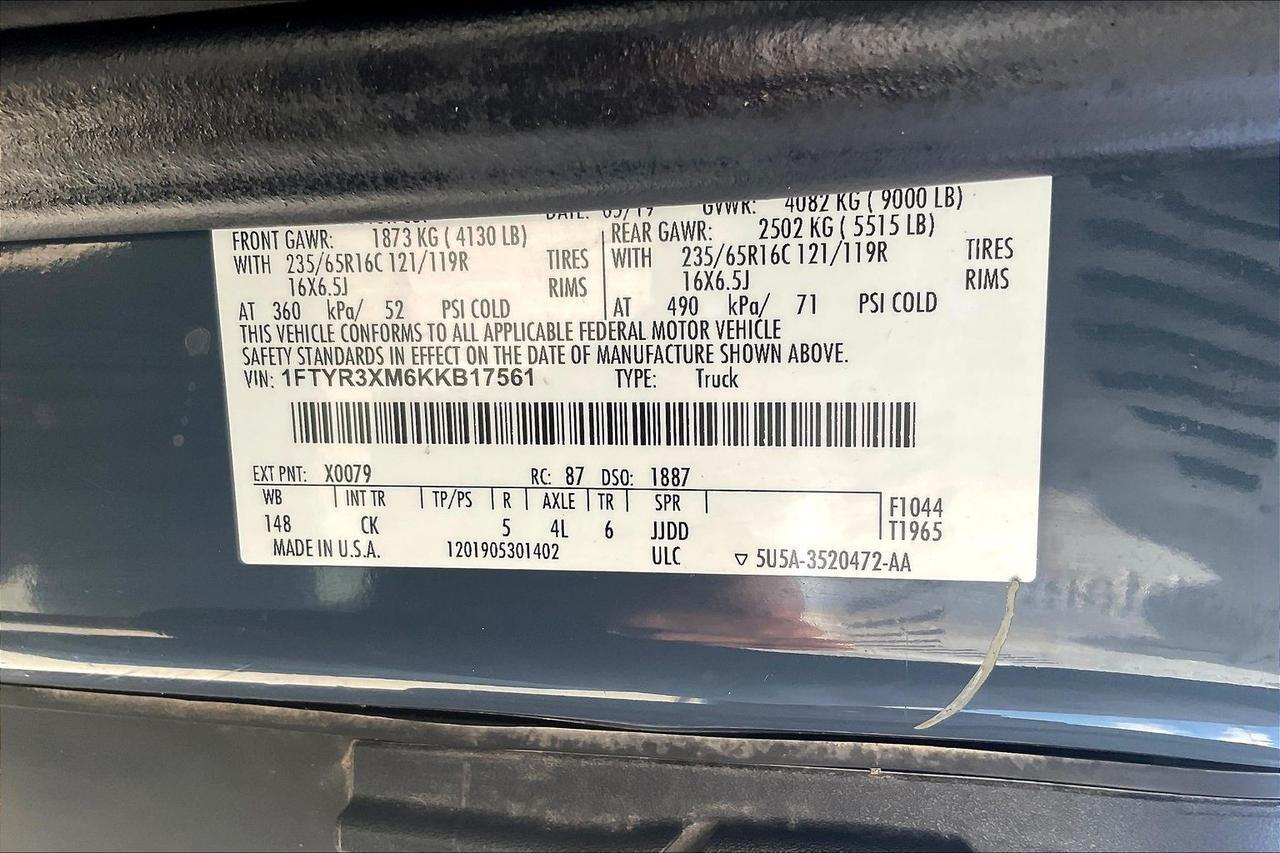 2019 FORD TRANSIT T-250 Houston TX