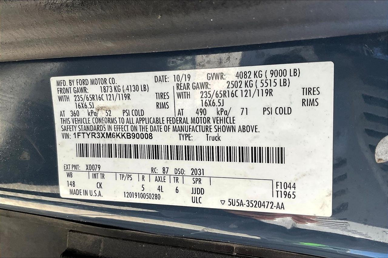 2019 FORD TRANSIT T-250 Houston TX