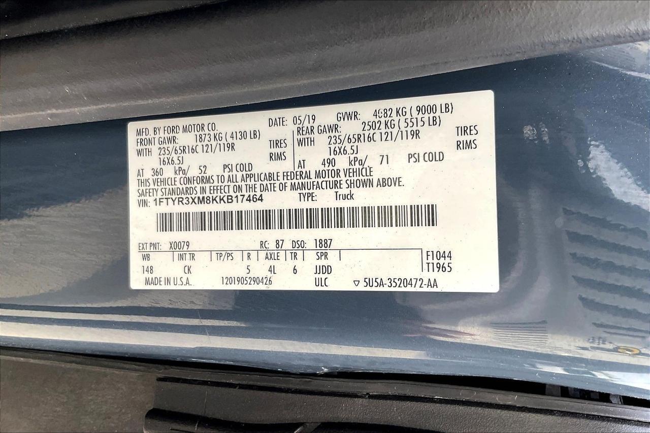 2019 FORD TRANSIT T-250 Houston TX