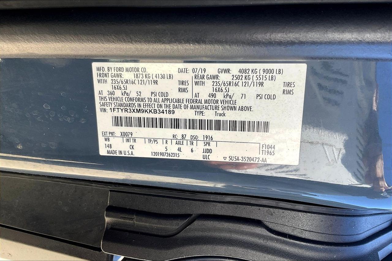 2019 FORD TRANSIT T-250 Houston TX