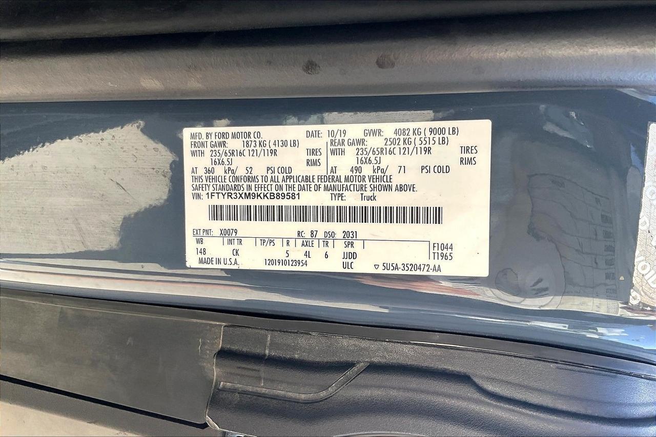 2019 FORD TRANSIT T-250 Houston TX