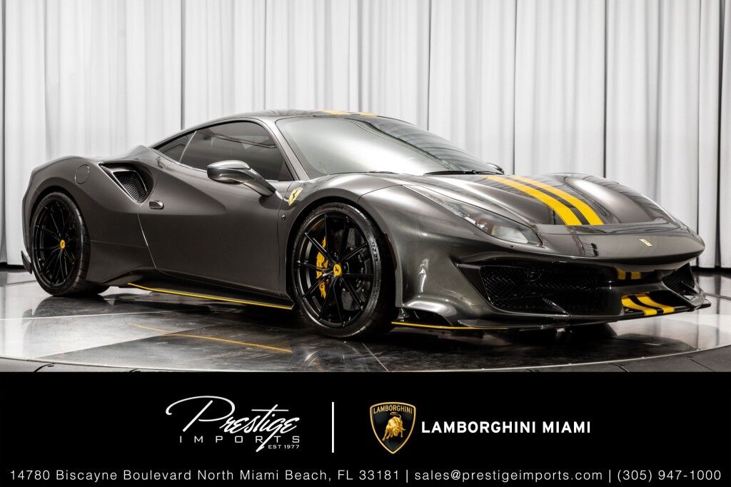 2019 Ferrari 488 Pista North Miami Beach FL 2019 Ferrari 488 Pista North Miami Beach FL