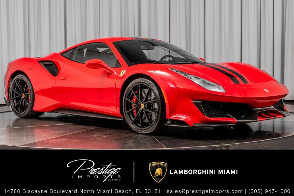 2019 Ferrari 488 Pista North Miami Beach FL 2019 Ferrari 488 Pista North Miami Beach FL