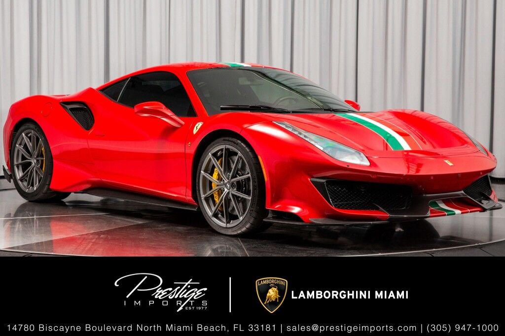 2019 Ferrari 488 Pista North Miami Beach FL 2019 Ferrari 488 Pista North Miami Beach FL