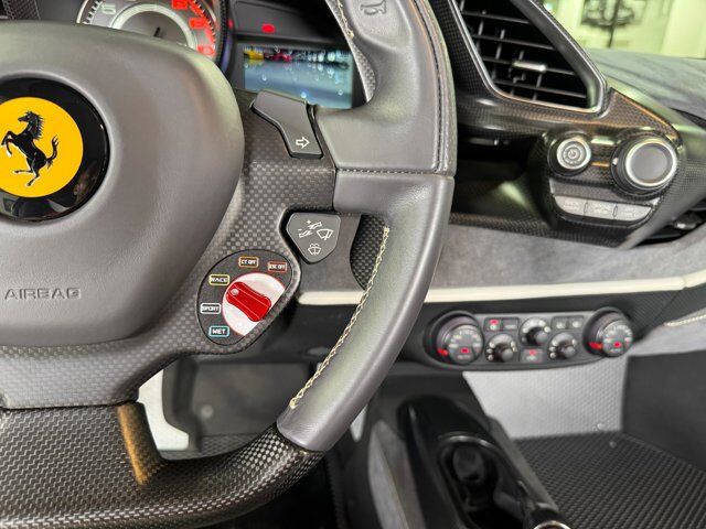 2019 Ferrari 488 Pista Argento Nurburgring paint, painted stripes, carbon wheels, JBL audio, front lifter AND MUCH MORE!! Fort Lauderdale FL