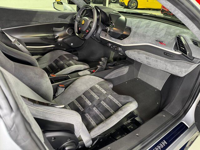 2019 Ferrari 488 Pista Argento Nurburgring paint, painted stripes, carbon wheels, JBL audio, front lifter AND MUCH MORE!! Fort Lauderdale FL