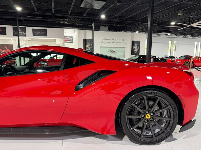 2019 Ferrari 488 Pista Rosso Corsa paint, Extra-Range interior, carbon wheels, JBL audio, carbon galore AND MUCH MORE!! Fort Lauderdale FL
