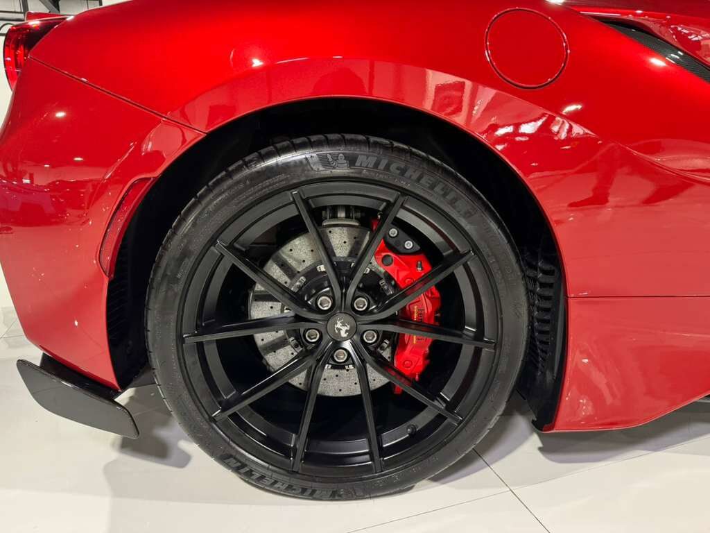 2019 Ferrari 488 Pista Rosso Fuoco paint, Livrea Bianco Avus/Blu Scozia, JBL audio, front lifter, carbon galore AND MORE!!! Fort Lauderdale FL