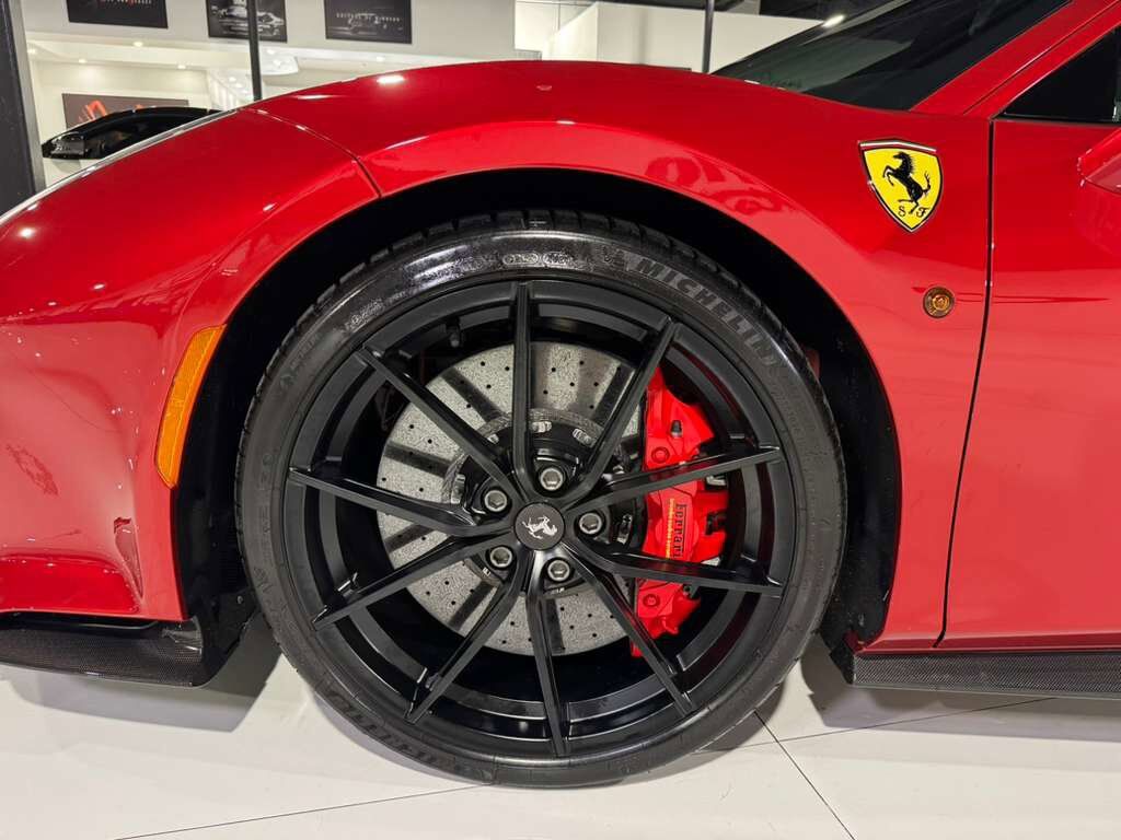 2019 Ferrari 488 Pista Rosso Fuoco paint, Livrea Bianco Avus/Blu Scozia, JBL audio, front lifter, carbon galore AND MORE!!! Fort Lauderdale FL