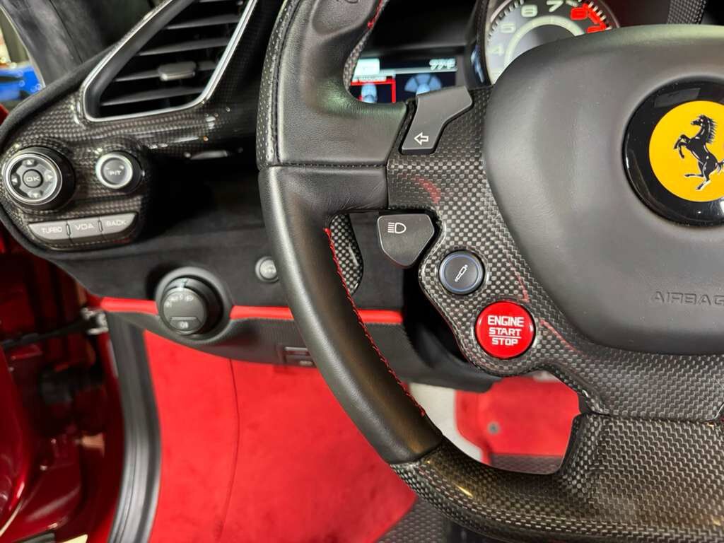 2019 Ferrari 488 Pista Rosso Fuoco paint, Livrea Bianco Avus/Blu Scozia, JBL audio, front lifter, carbon galore AND MORE!!! Fort Lauderdale FL