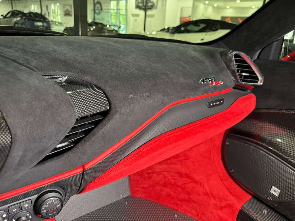 2019 Ferrari 488 Pista Rosso Fuoco paint, Livrea Bianco Avus/Blu Scozia, JBL audio, front lifter, carbon galore AND MORE!!! Fort Lauderdale FL