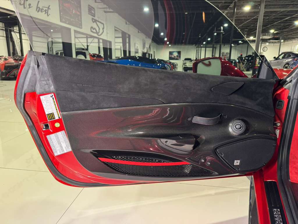 2019 Ferrari 488 Pista Rosso Fuoco paint, Livrea Bianco Avus/Blu Scozia, JBL audio, front lifter, carbon galore AND MORE!!! Fort Lauderdale FL