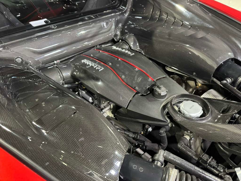 2019 Ferrari 488 Pista Rosso Fuoco paint, Livrea Bianco Avus/Blu Scozia, JBL audio, front lifter, carbon galore AND MORE!!! Fort Lauderdale FL