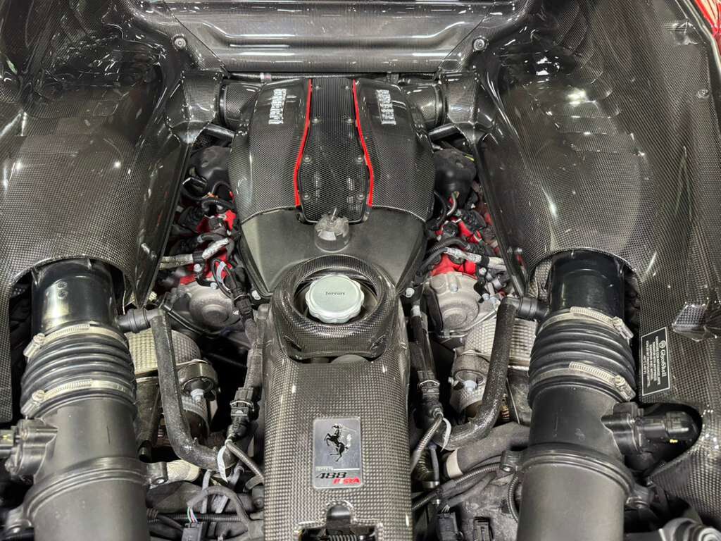2019 Ferrari 488 Pista Rosso Fuoco paint, Livrea Bianco Avus/Blu Scozia, JBL audio, front lifter, carbon galore AND MORE!!! Fort Lauderdale FL