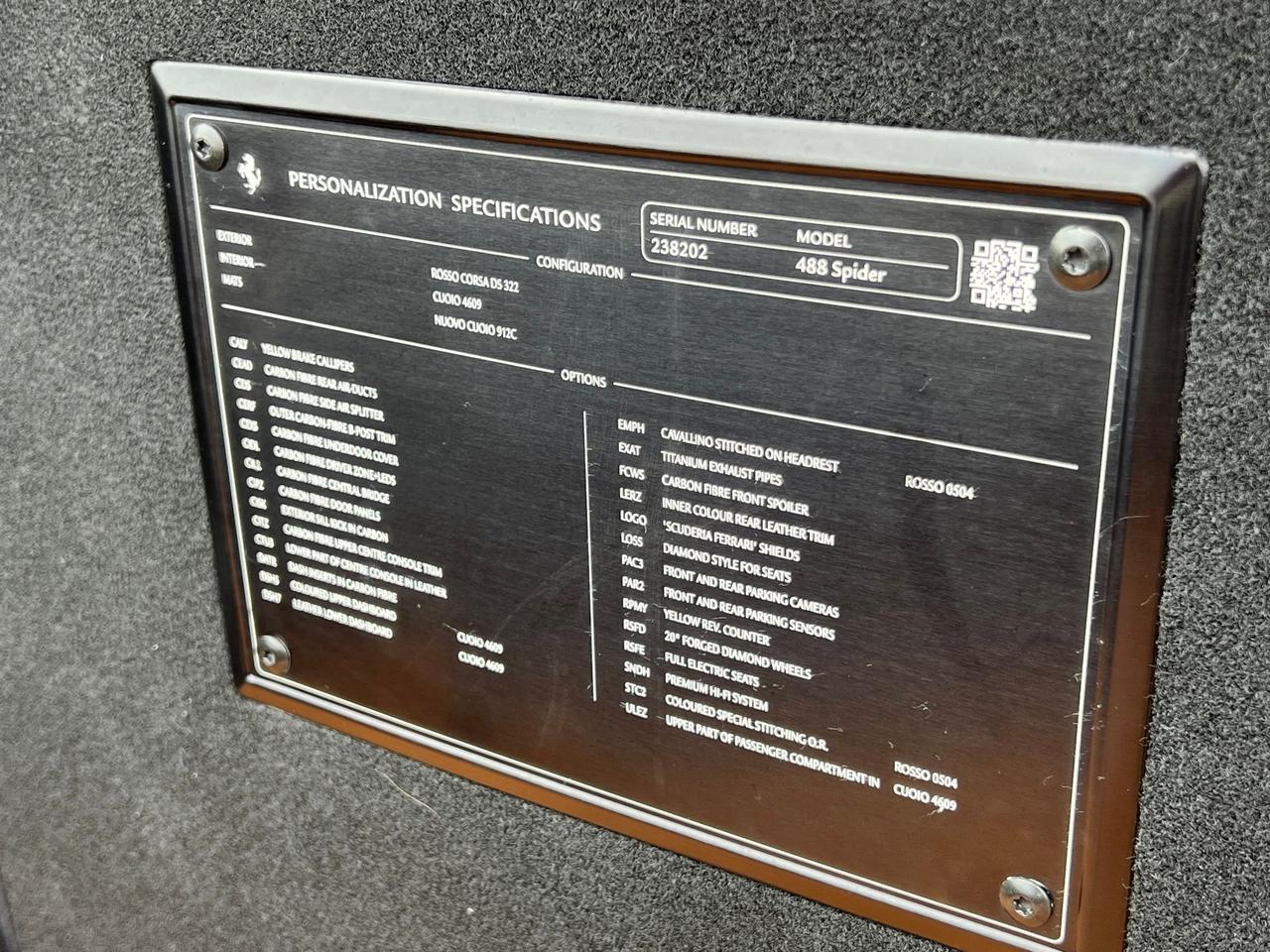 2019 Ferrari 488 Spider Base Ft Lauderdale FL