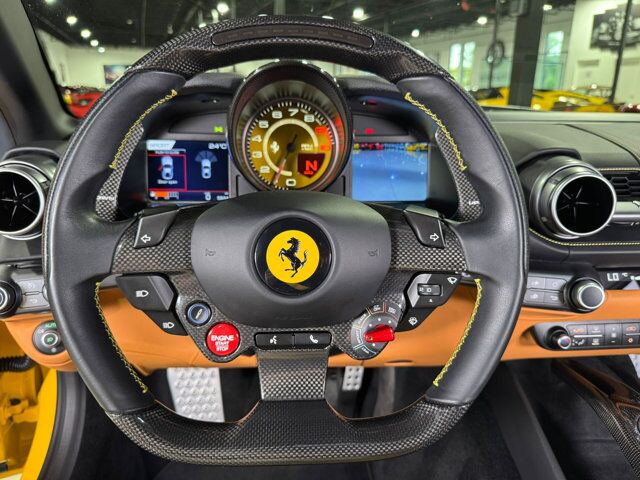 2019 Ferrari 812 Superfast Giallo Modena paint, Beige Tradizione interior, front lifter, Daytona seats, carbon galore AND MORE! Fort Lauderdale FL